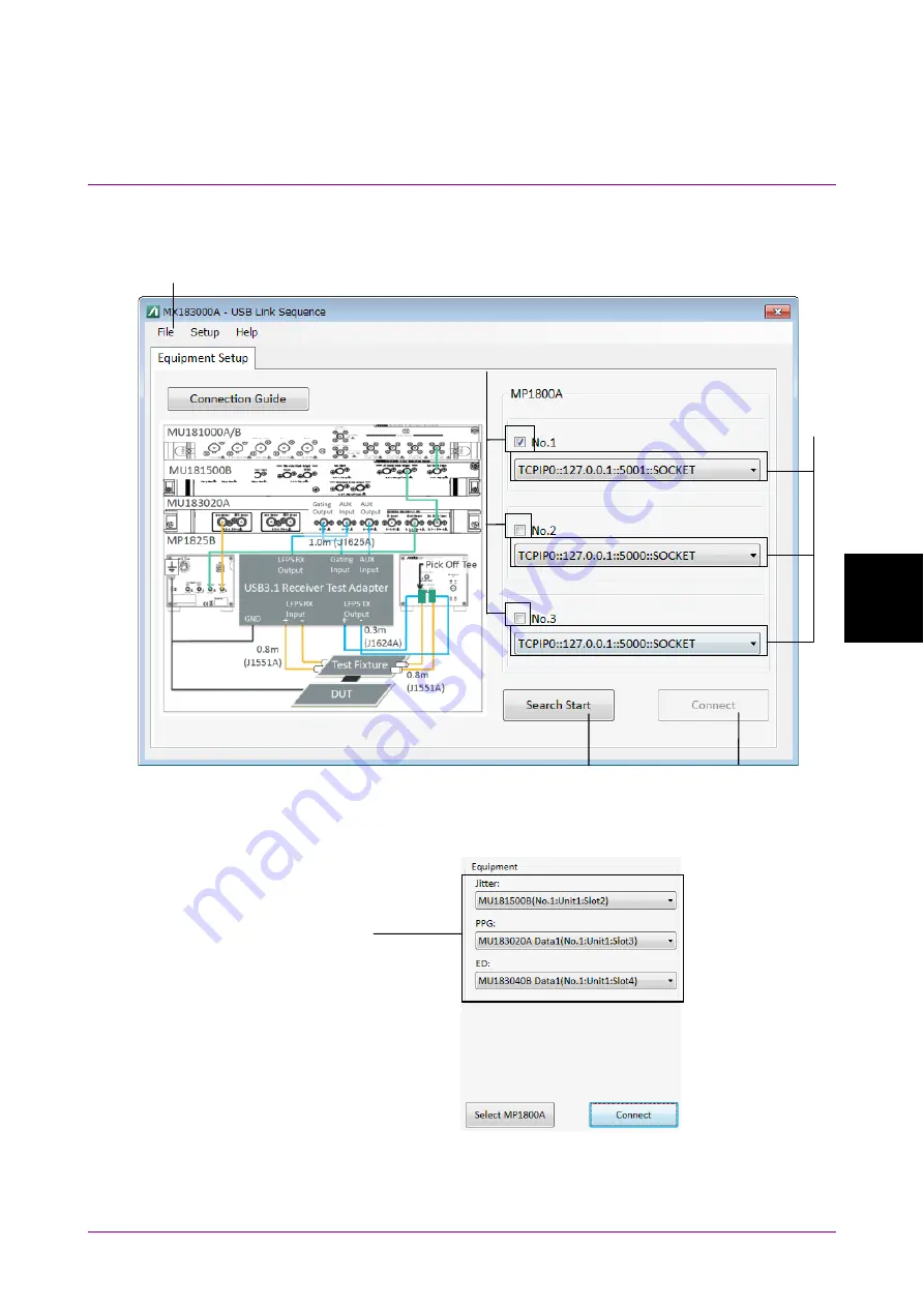 Anritsu MX183000A Operation Manual Download Page 125