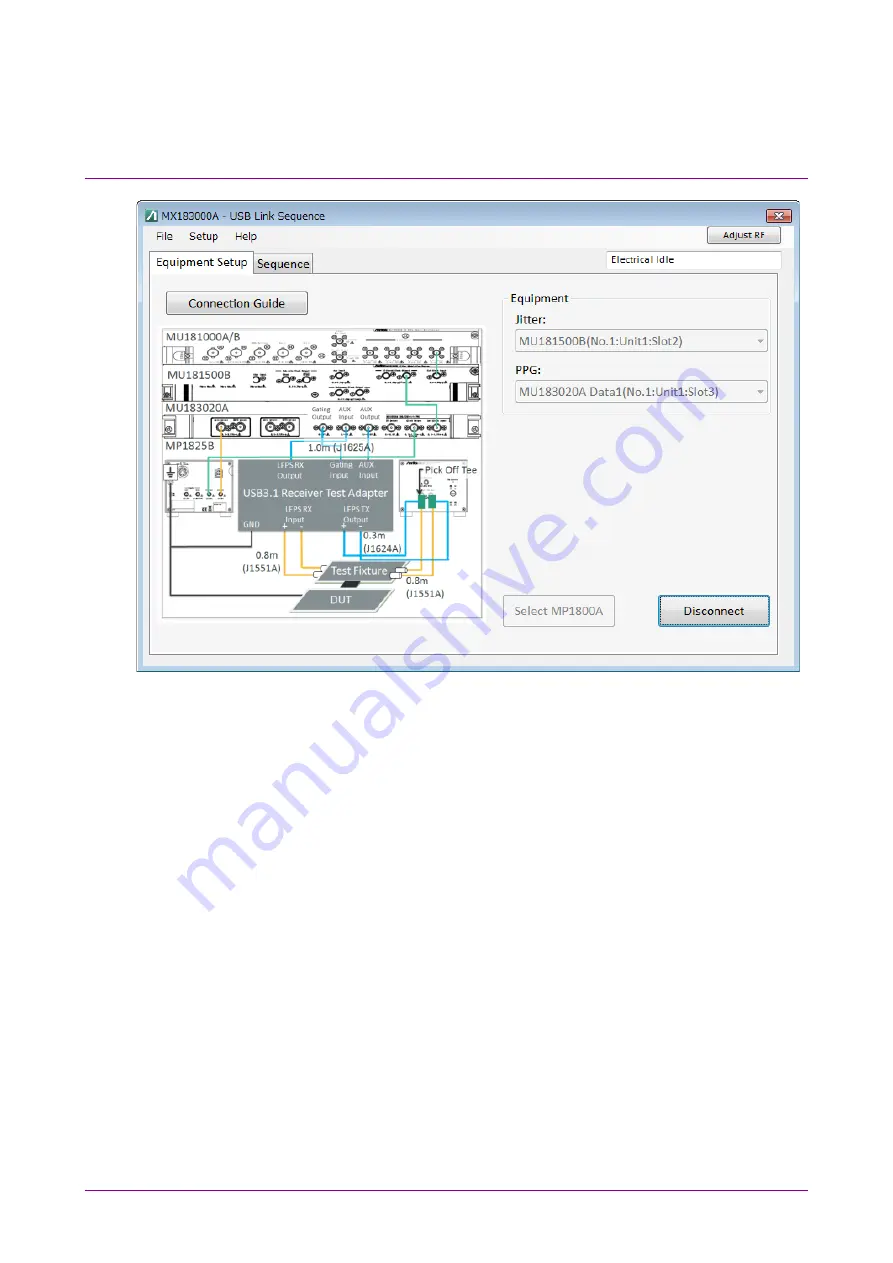 Anritsu MX183000A Скачать руководство пользователя страница 126