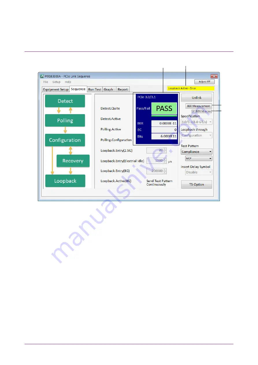 Anritsu MX183000A Operation Manual Download Page 136