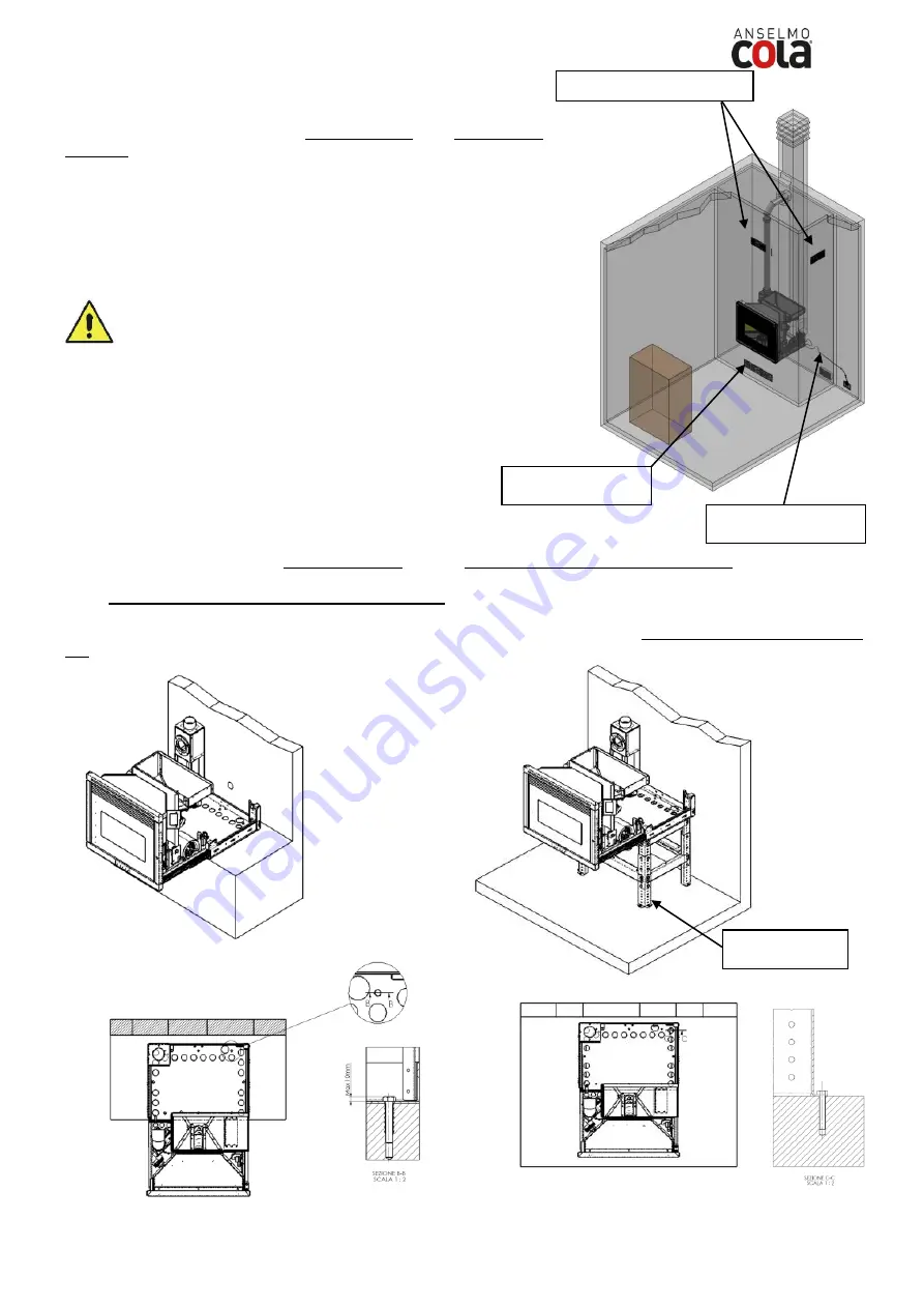 Anselmo Cola TOPFIRE 70 Installation, Use And Maintenance Manual Download Page 43