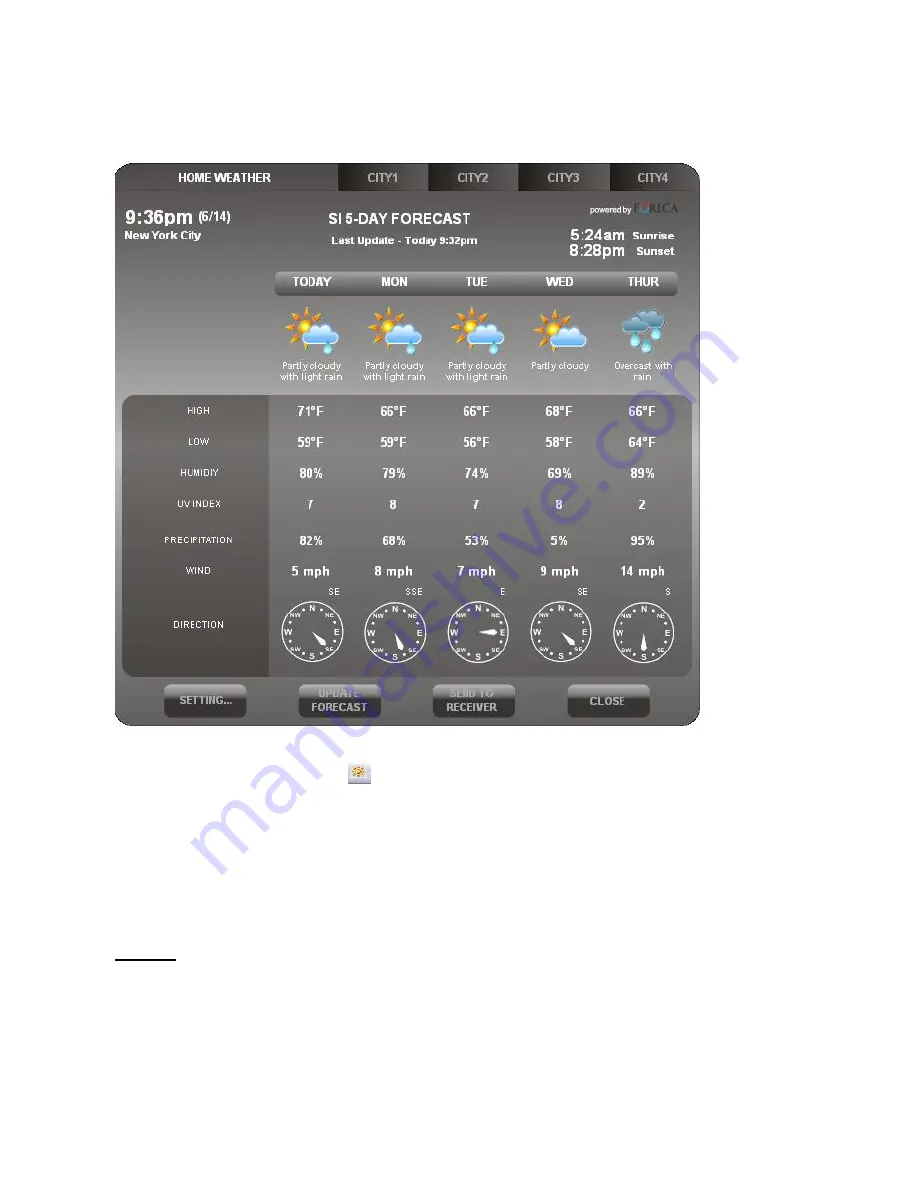 Ansen Electronics EC-WS115 Скачать руководство пользователя страница 14