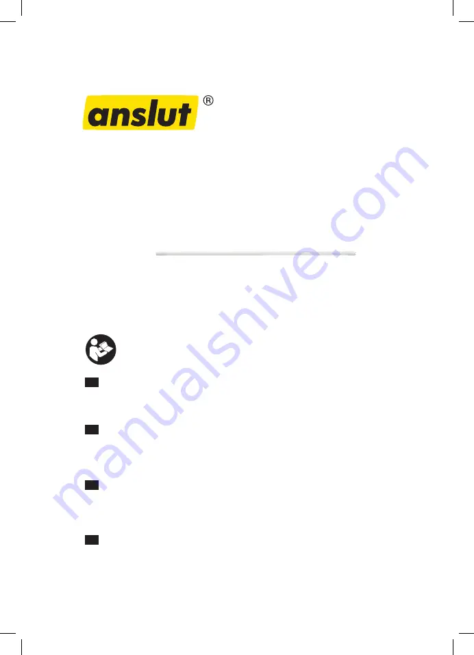 Anslut 012969 Operating Instructions Manual Download Page 1