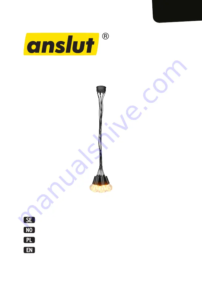 Anslut 425-444 Operating Instructions Manual Download Page 1