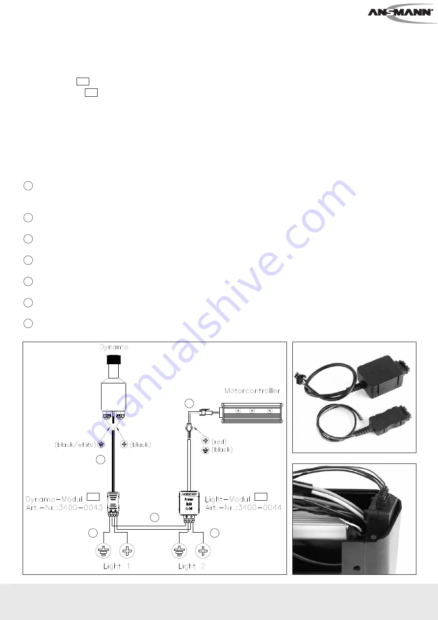 ANSMANN 3400-0069 Assembly Instructions Download Page 2