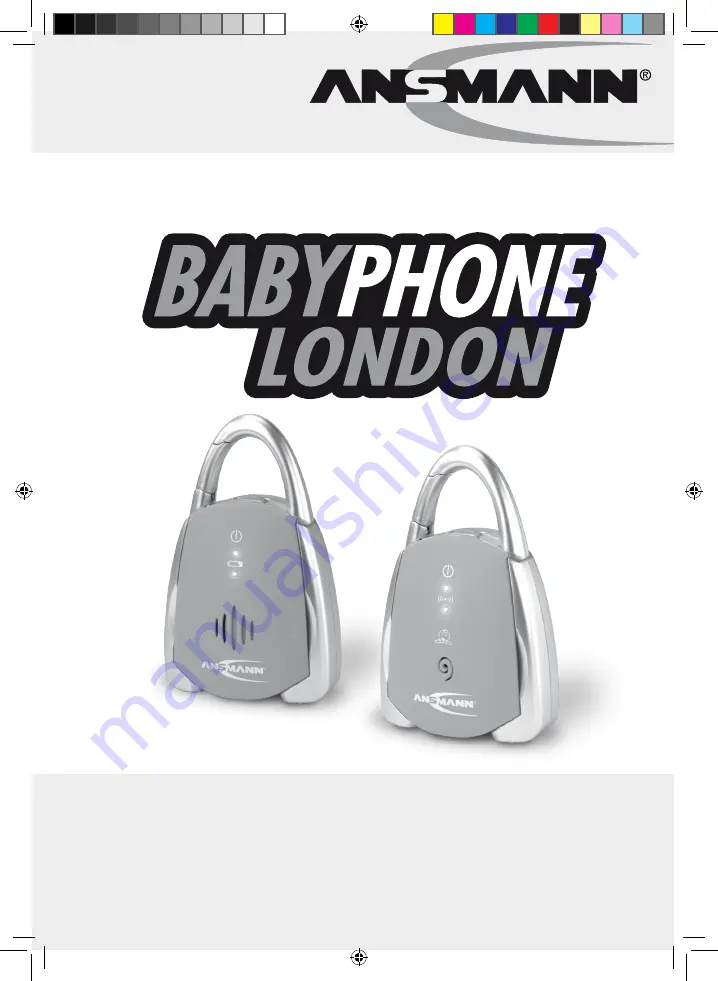 ANSMANN BABYPHONE LONDON Скачать руководство пользователя страница 1