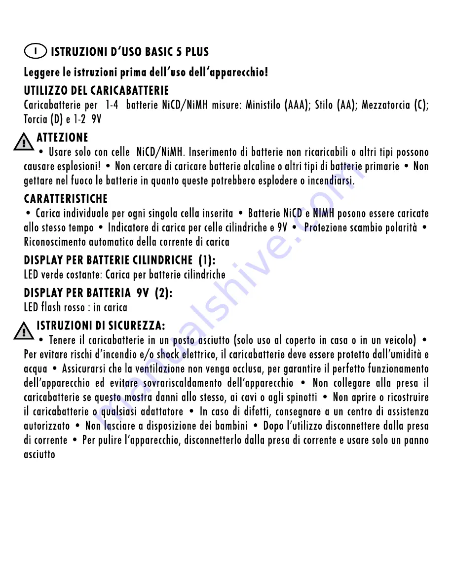 ANSMANN basic 5 plus Operating Instructions Manual Download Page 12