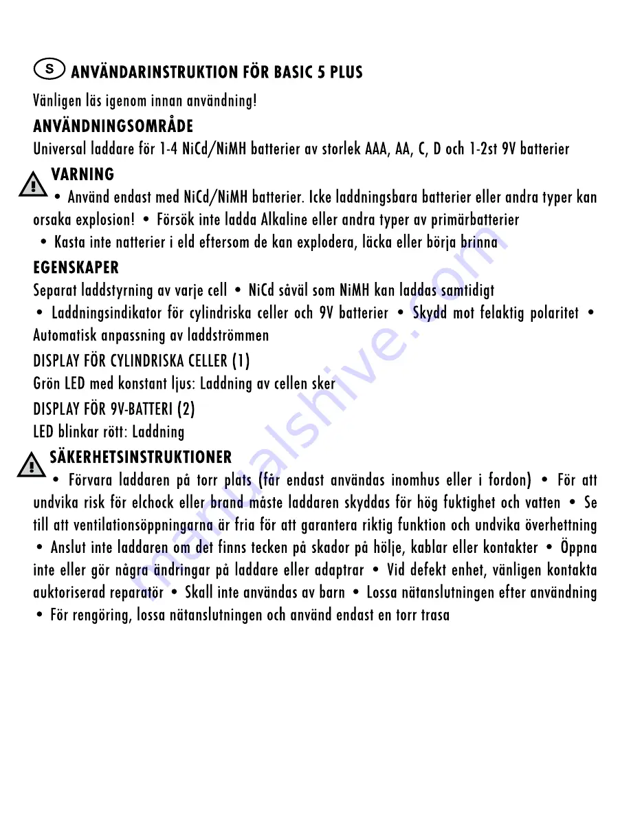 ANSMANN basic 5 plus Operating Instructions Manual Download Page 22