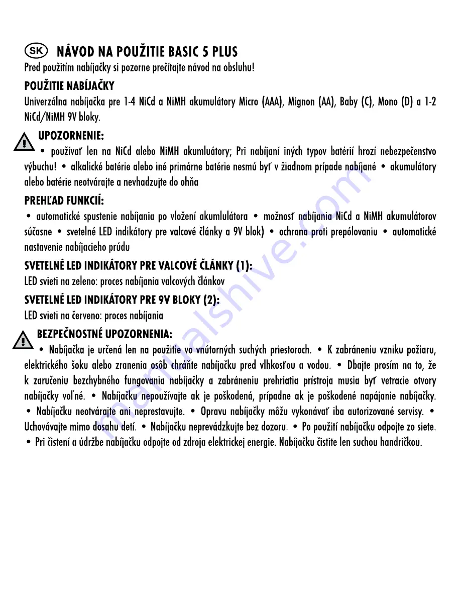 ANSMANN basic 5 plus Operating Instructions Manual Download Page 32