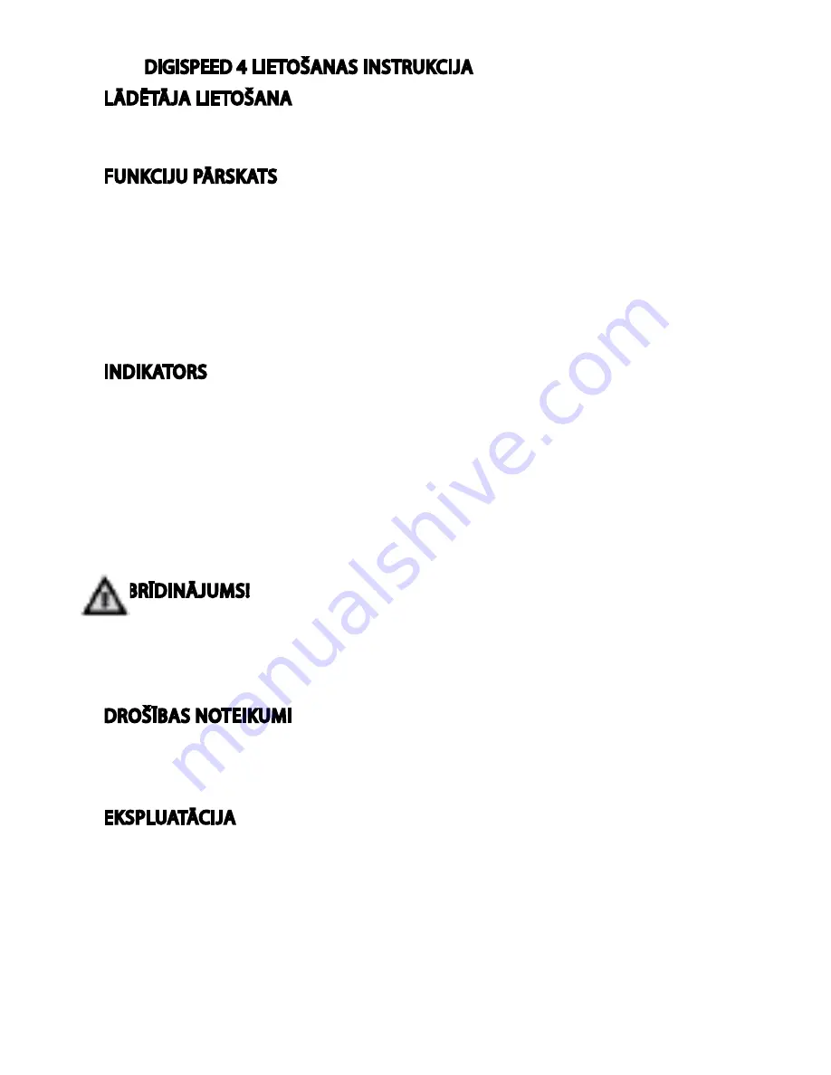 ANSMANN DIGISPEED 4 Operating Instructions Manual Download Page 16