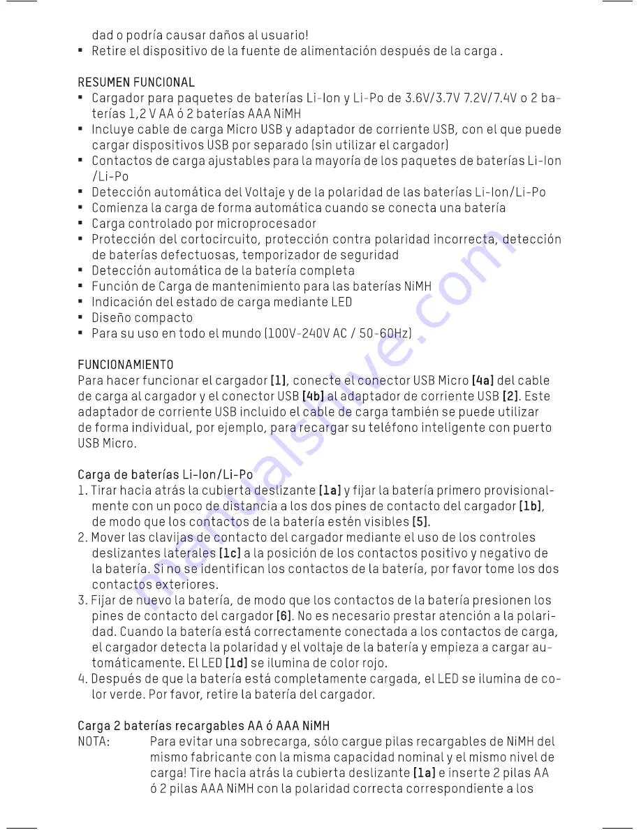 ANSMANN PHOTOCAM VARIO Operating Instructions Manual Download Page 18