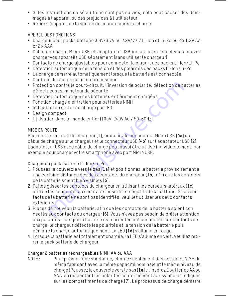 ANSMANN PHOTOCAM VARIO Operating Instructions Manual Download Page 21