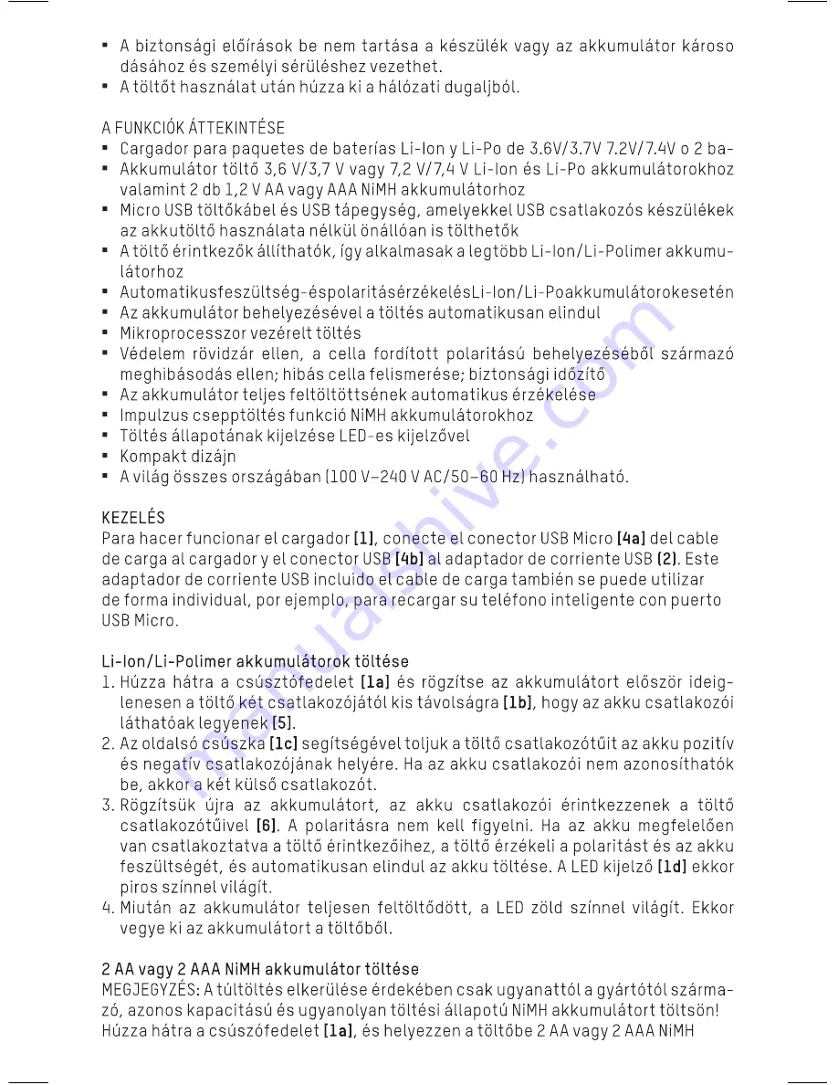 ANSMANN PHOTOCAM VARIO Operating Instructions Manual Download Page 24