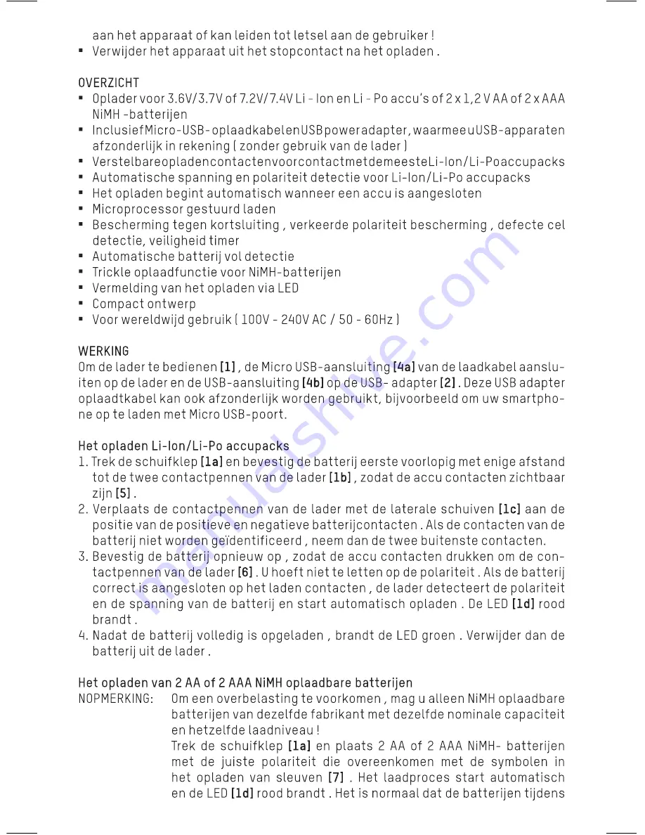 ANSMANN PHOTOCAM VARIO Operating Instructions Manual Download Page 30