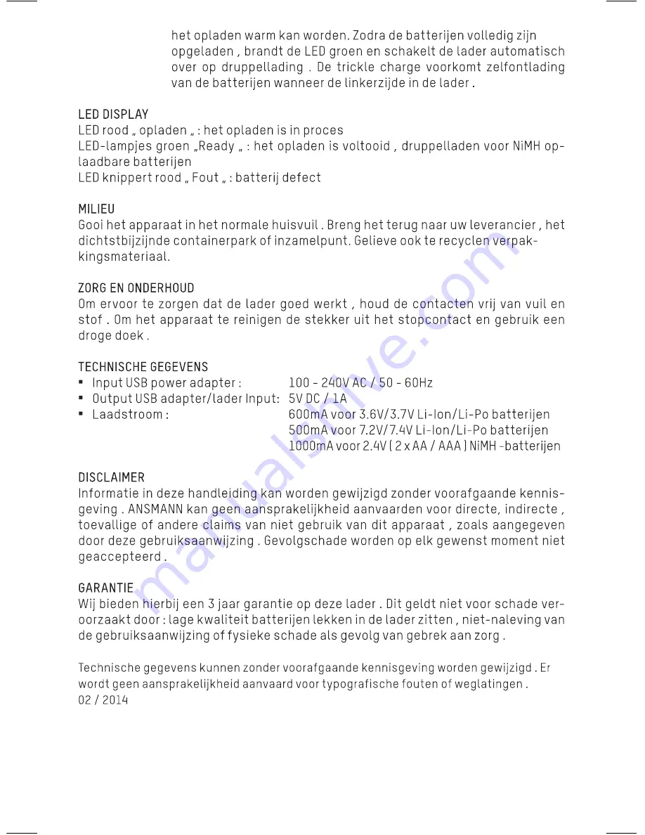 ANSMANN PHOTOCAM VARIO Operating Instructions Manual Download Page 31