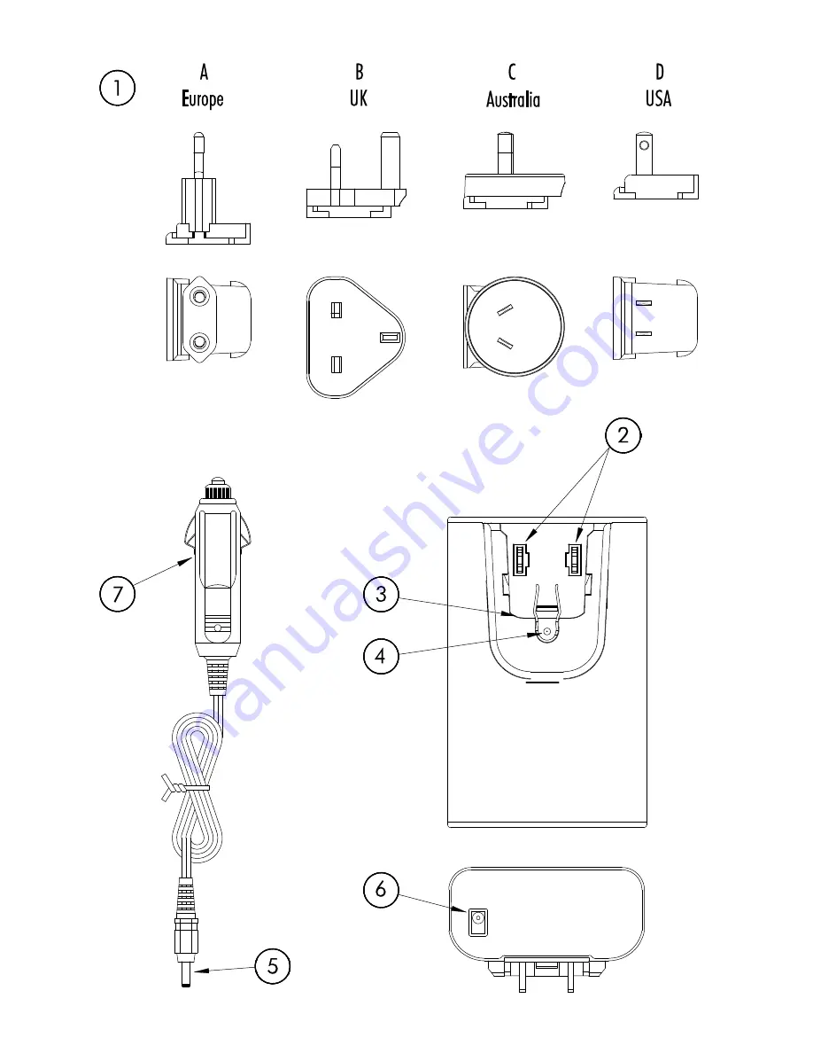 ANSMANN POWERLINE 4 TRAVELLER Скачать руководство пользователя страница 3