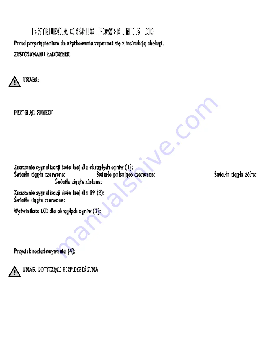 ANSMANN POWERLINE 5 LCD Operating Instructions Manual Download Page 28