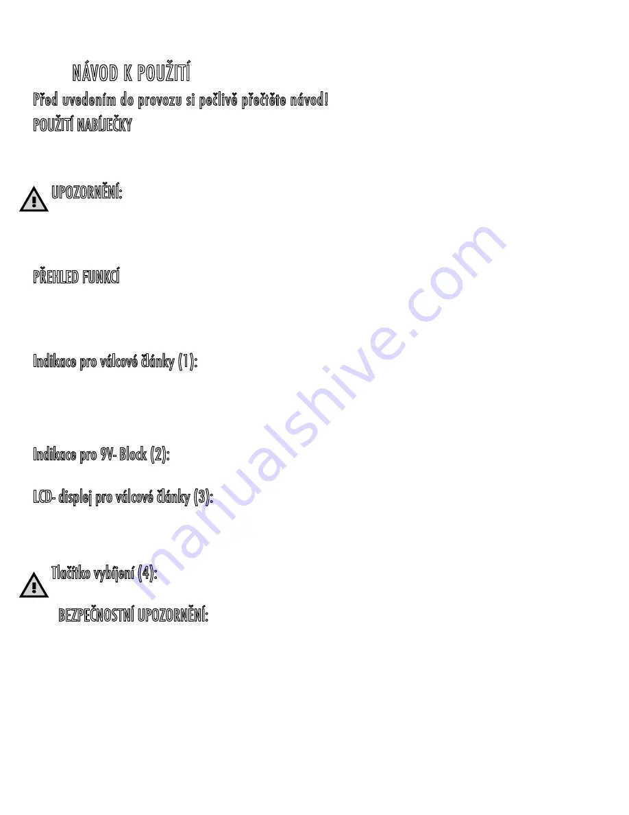 ANSMANN POWERLINE 5 LCD Operating Instructions Manual Download Page 30