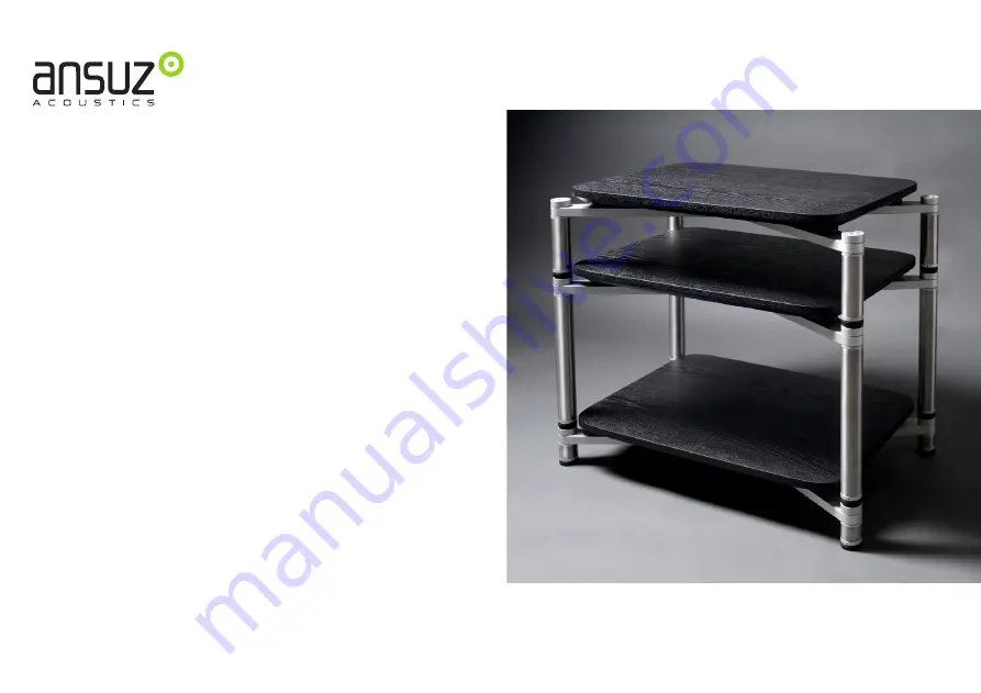 Ansuz Titanium Rack Instructions Manual Download Page 1