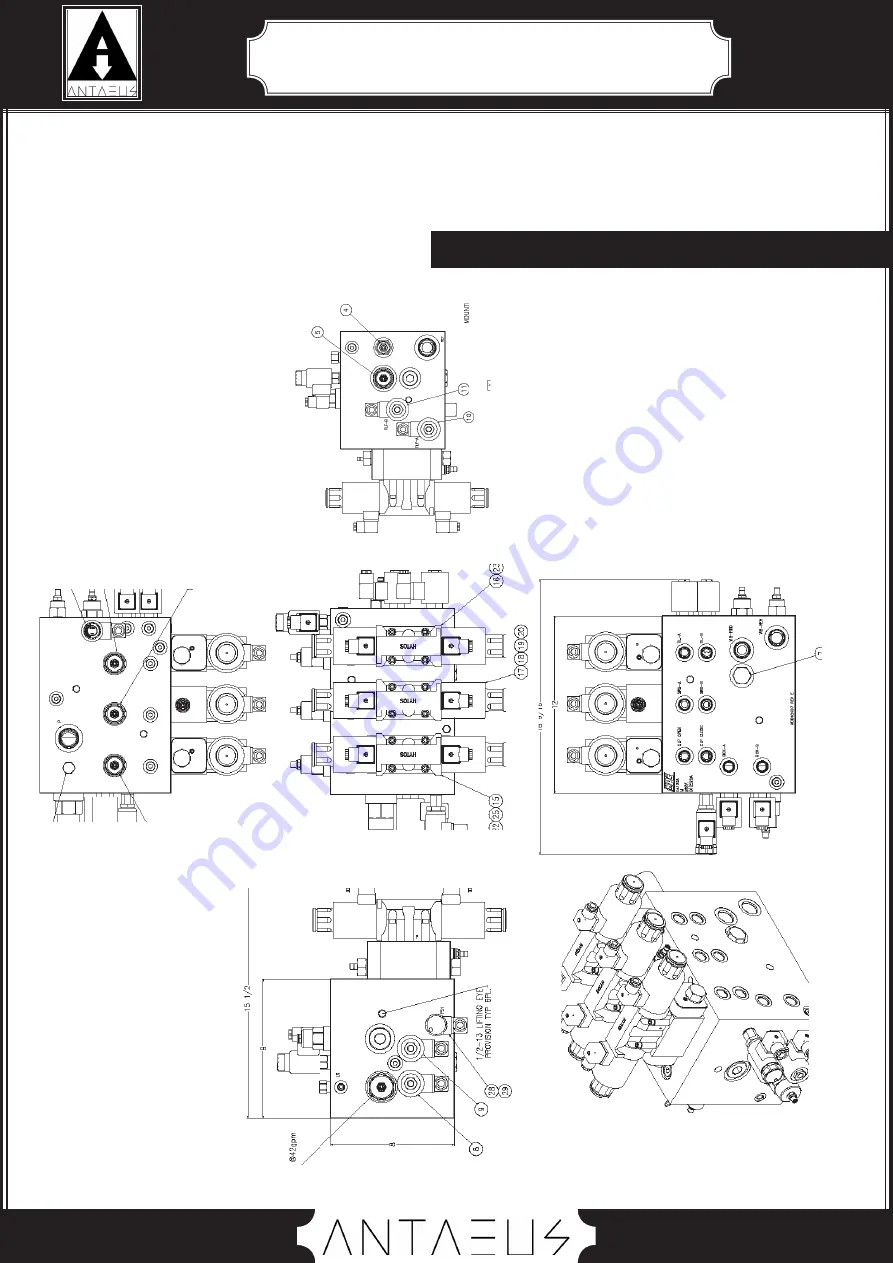 Antaeus TALOS 55 Operating & Maintenance Manual Download Page 50