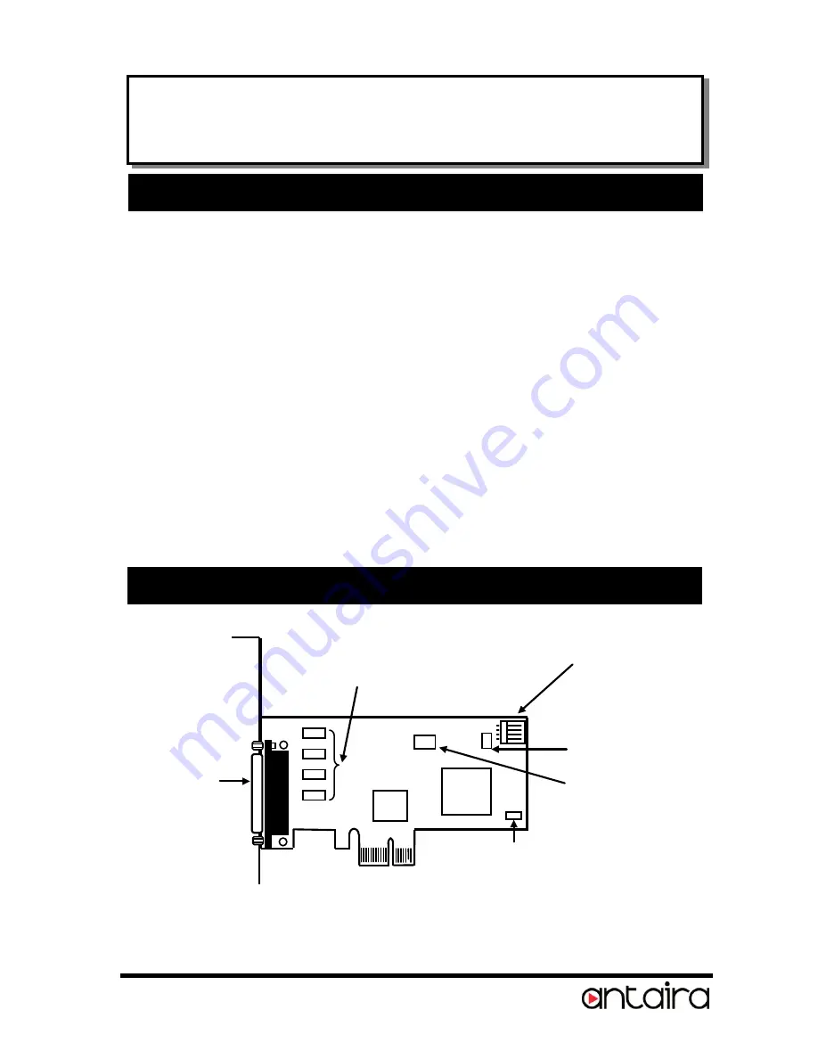 ANTAIRA MSC-204A2 Installation Manual Download Page 1