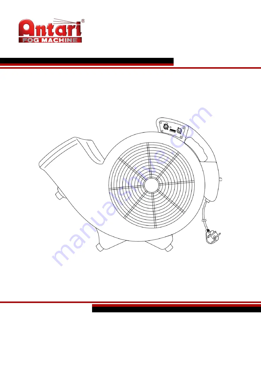 Antari 80374 Manual Download Page 1