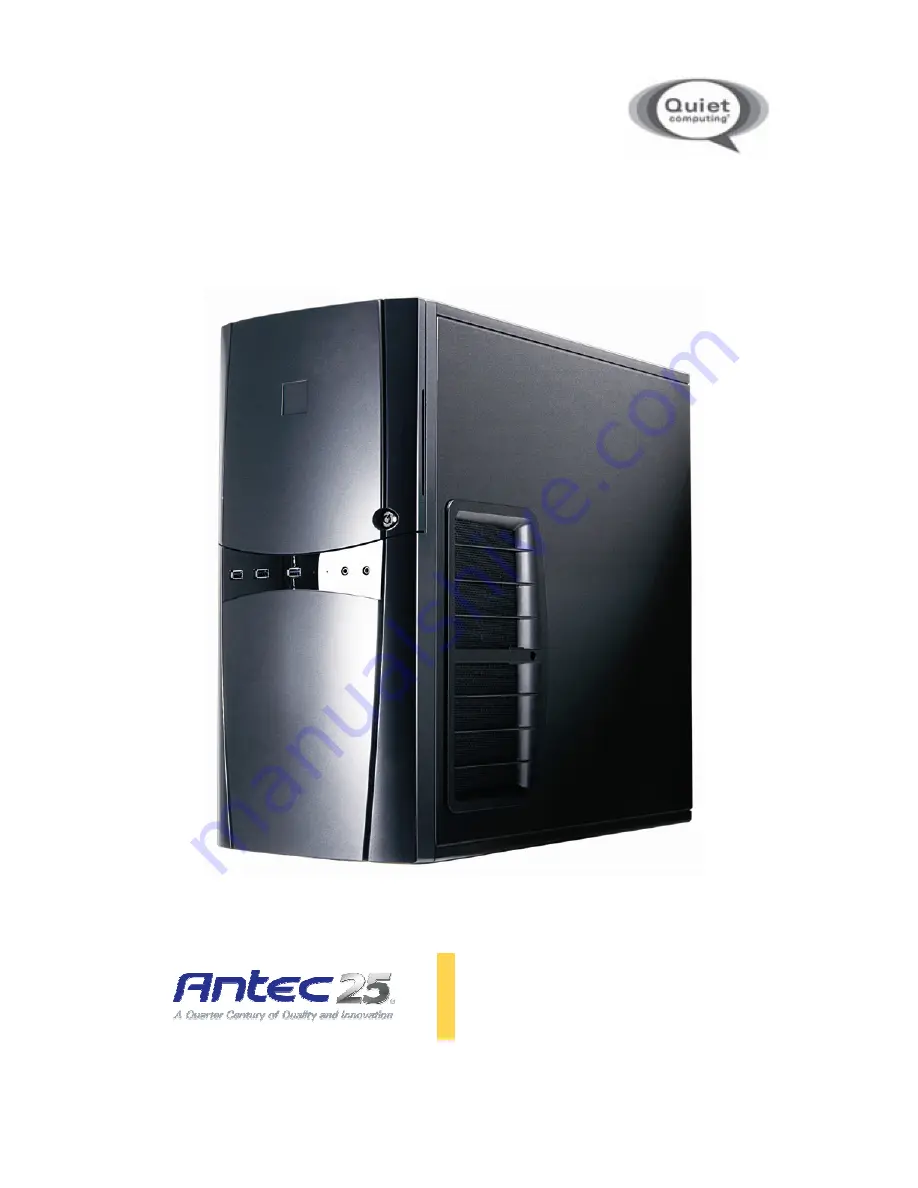 Antec SONATA IV Скачать руководство пользователя страница 1