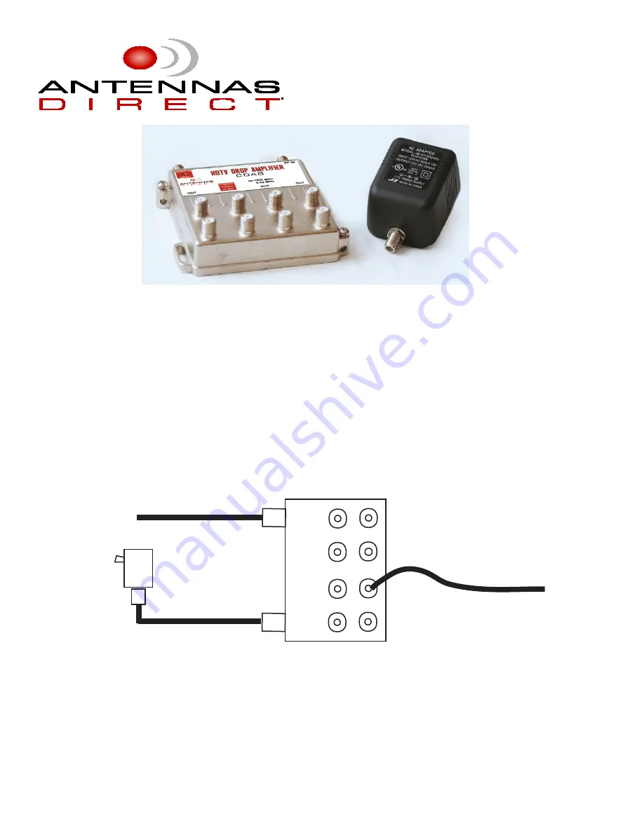 Antennas Direct CDA8 Скачать руководство пользователя страница 1