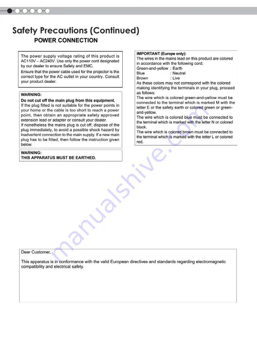 Anthem LTX-500 Instructions Manual Download Page 4