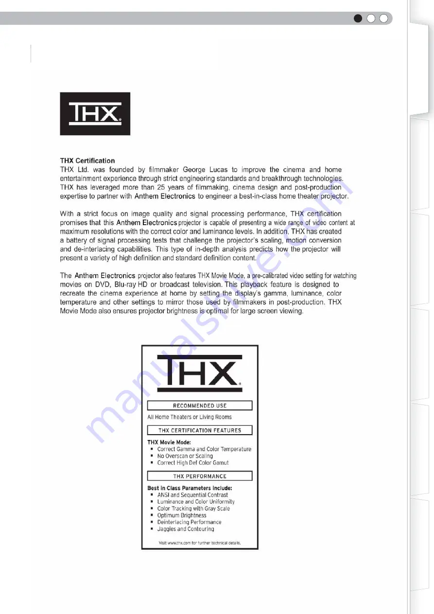 Anthem LTX-500 Instructions Manual Download Page 9