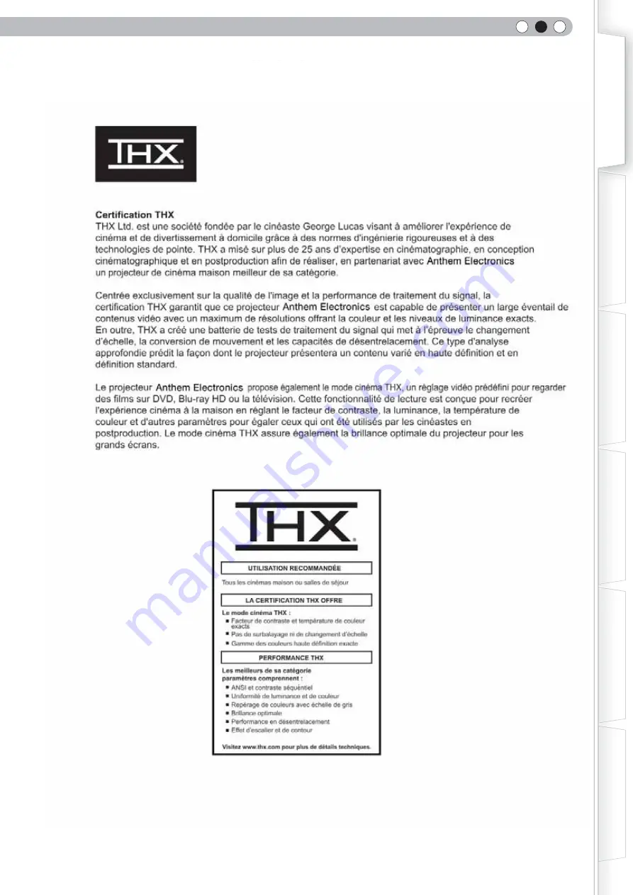 Anthem LTX-500 Instructions Manual Download Page 69