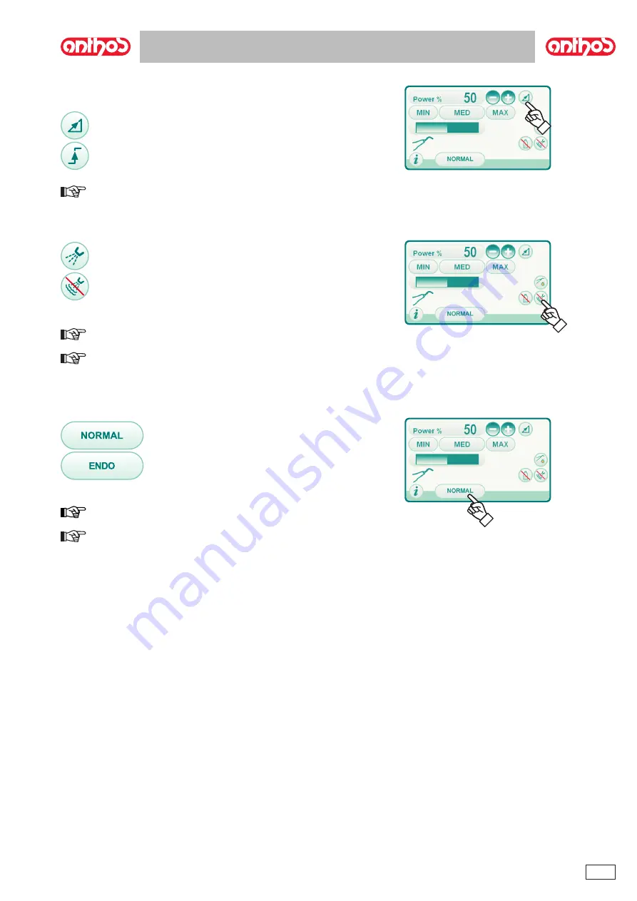 Anthos SMART TOUCH R7 Operating Instruction Download Page 49