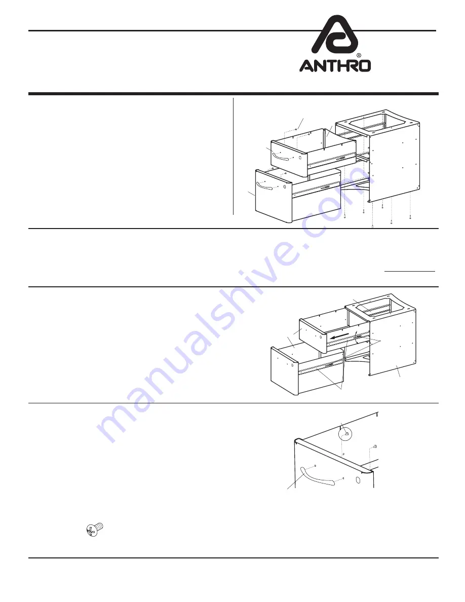 Anthro 298 series Assembly Instructions Download Page 1