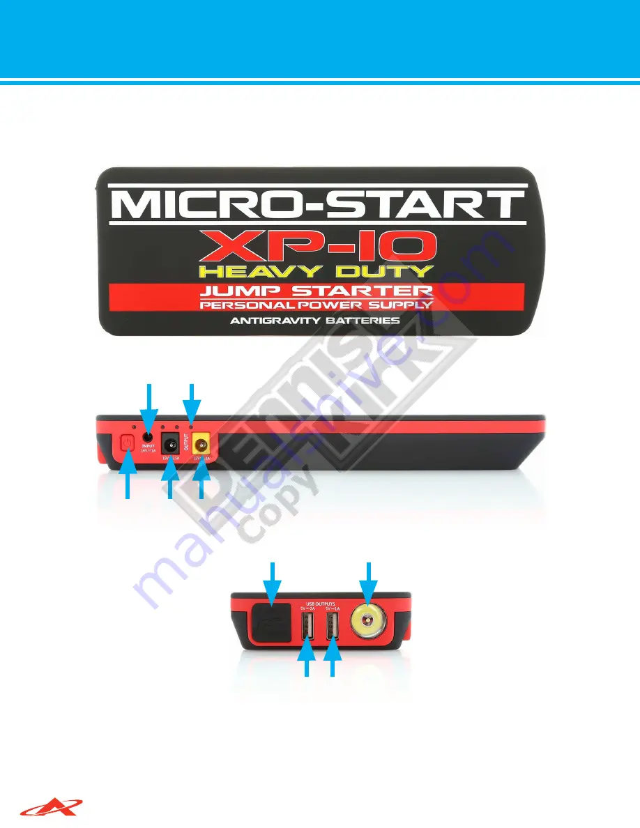 Antigravity Batteries MICRO-START AG-XP-10-HD Скачать руководство пользователя страница 6