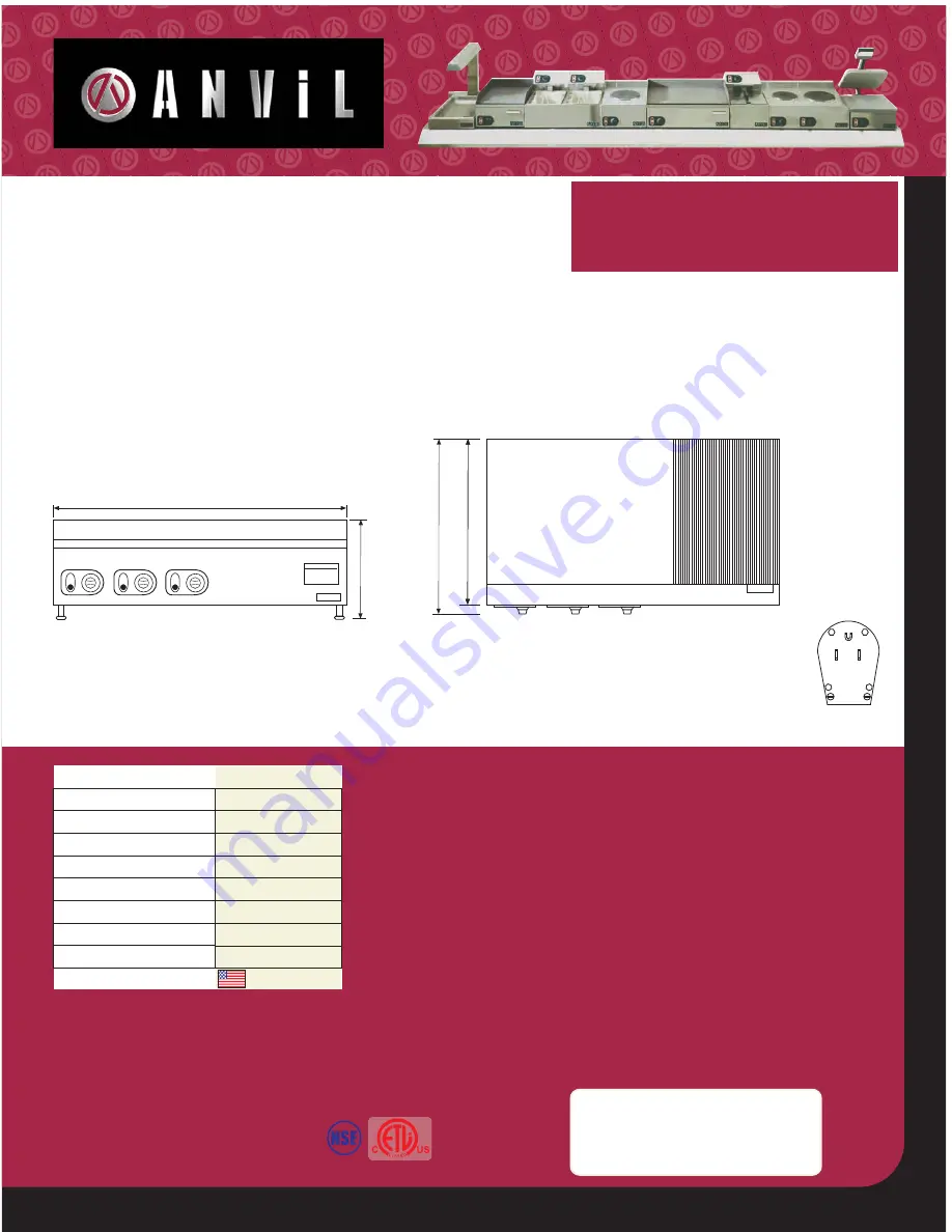 Anvil FTA8136 Скачать руководство пользователя страница 2