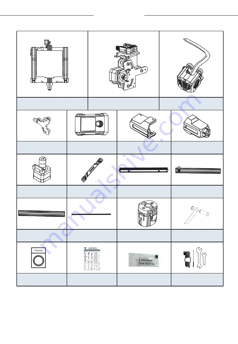 AnyCubic Kobra Go User Manual Download Page 7