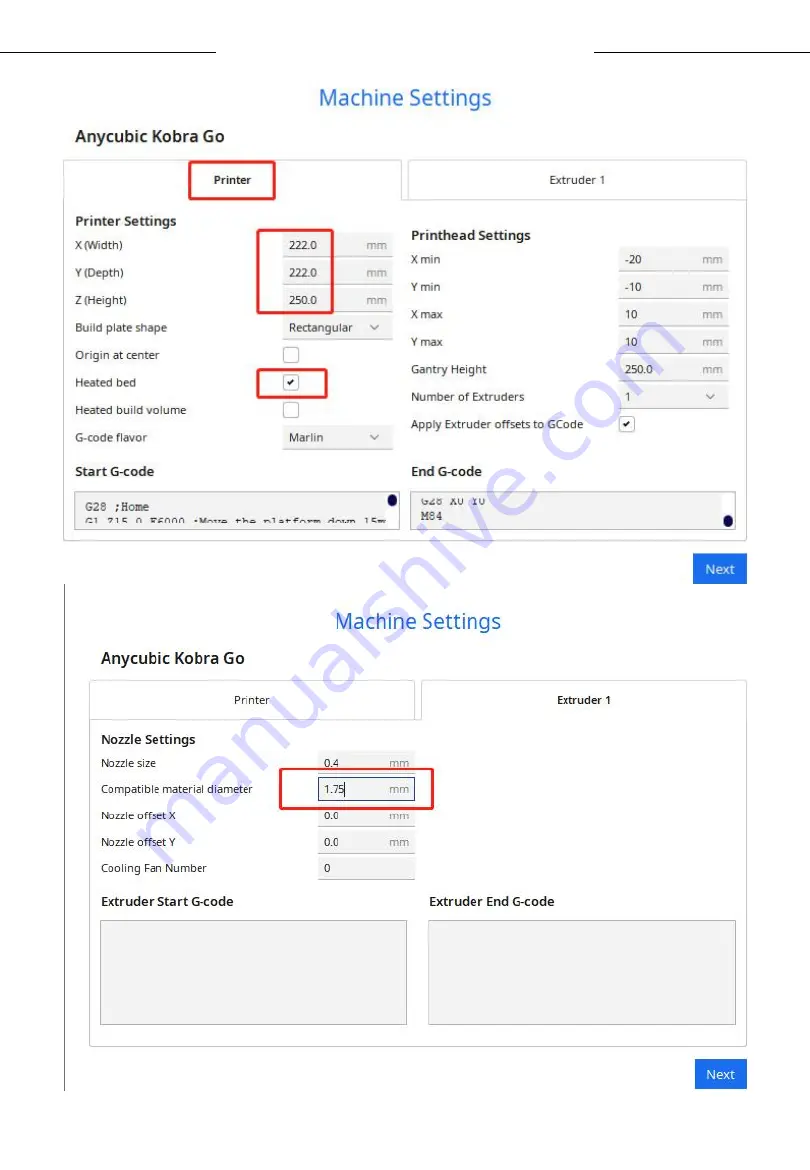 AnyCubic Kobra Go User Manual Download Page 17