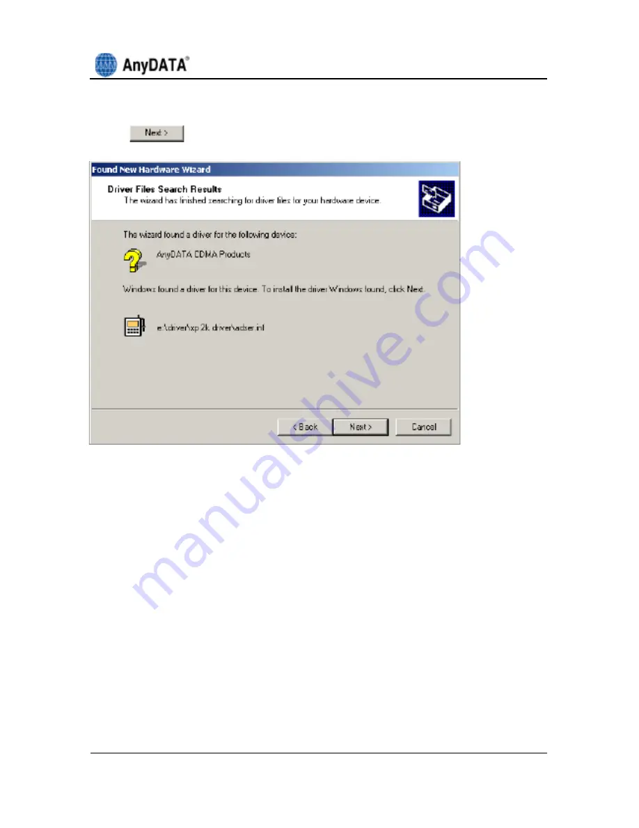 AnyDATA ADU-510 User Manual Download Page 12