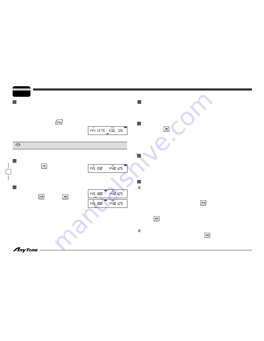 AnyTone 5888UV III Скачать руководство пользователя страница 16