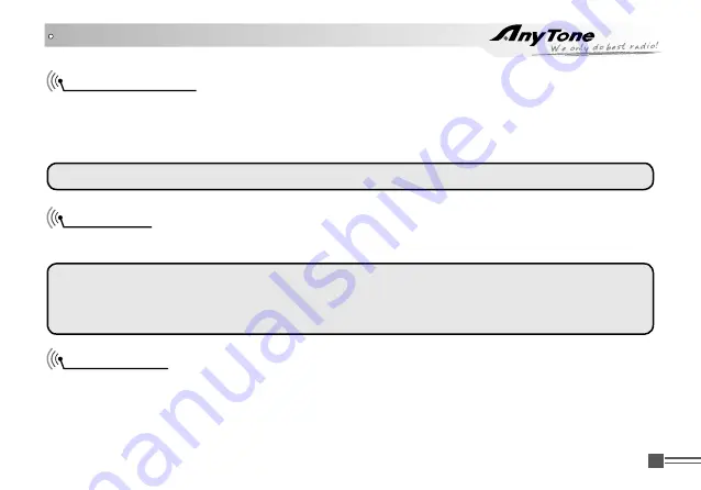 AnyTone AT-289 Скачать руководство пользователя страница 23