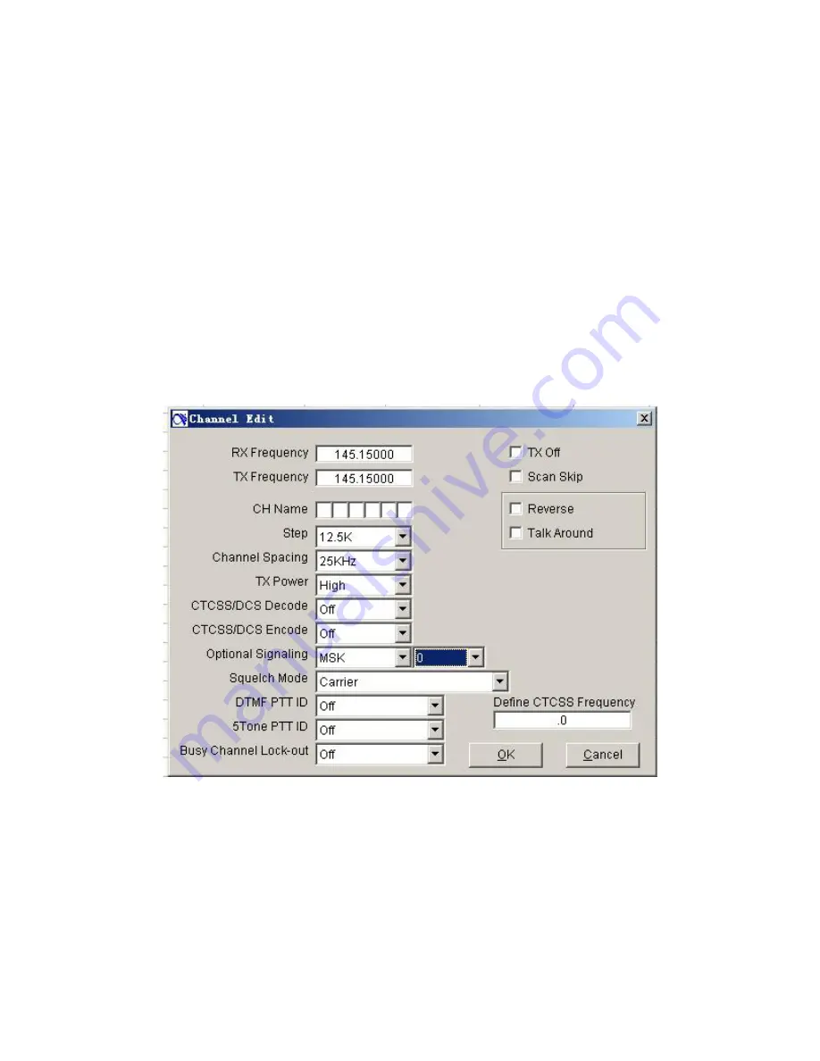 AnyTone AT-3318UV Instruction Manual Download Page 65