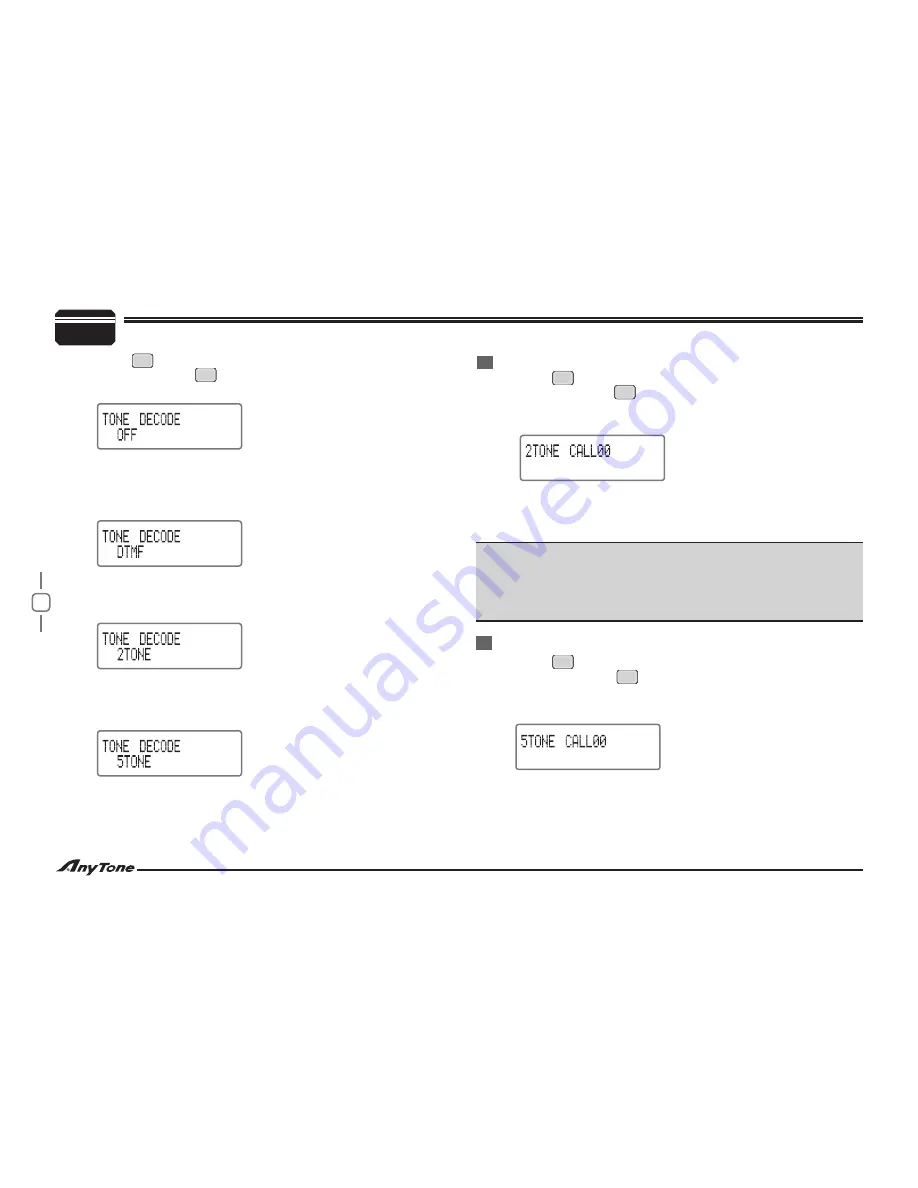 AnyTone AT-5189 User Manual Download Page 22