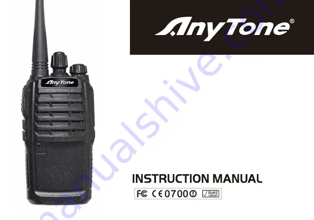 AnyTone AT-518Plus Скачать руководство пользователя страница 2