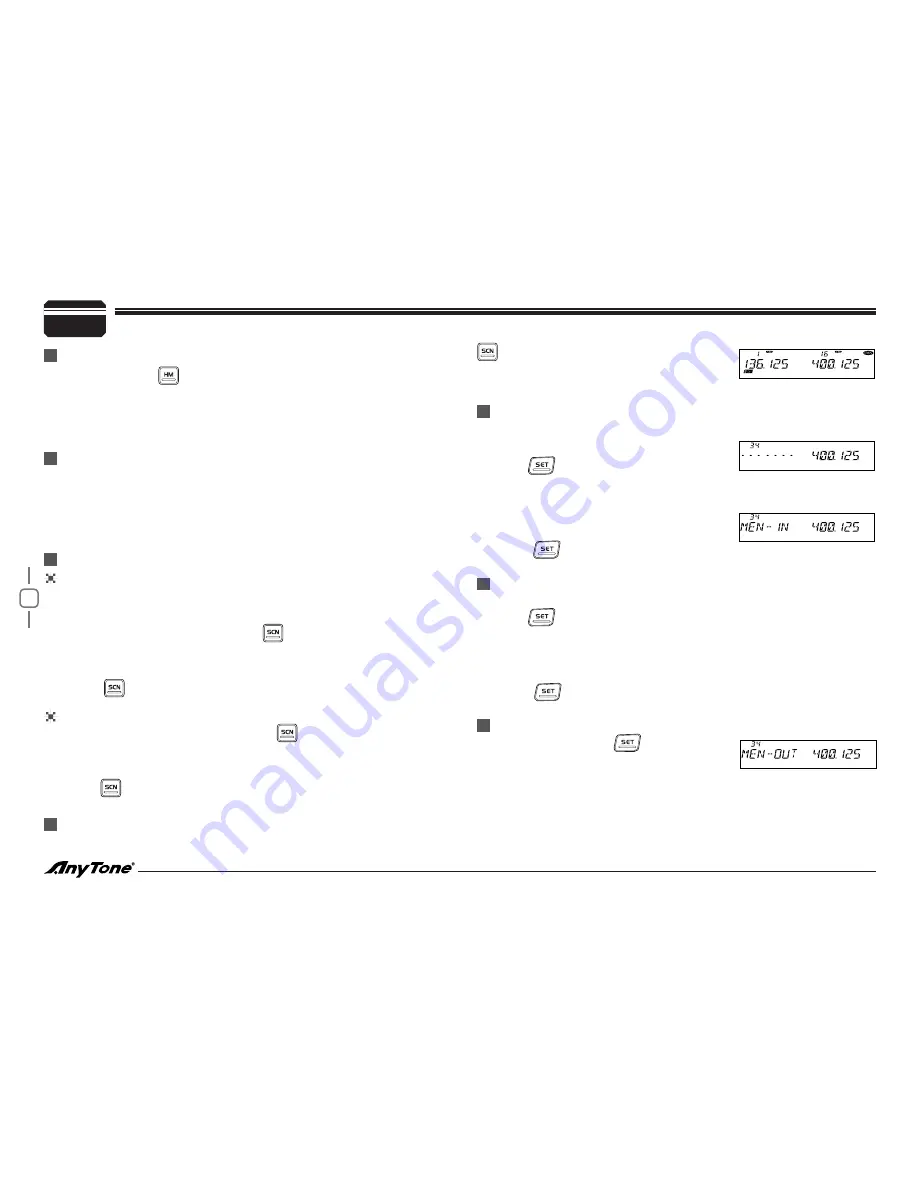 AnyTone AT-588UV Скачать руководство пользователя страница 20