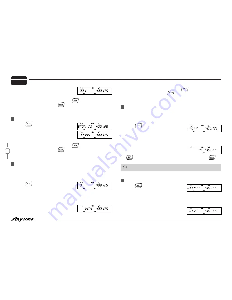 AnyTone AT-588UV Скачать руководство пользователя страница 32