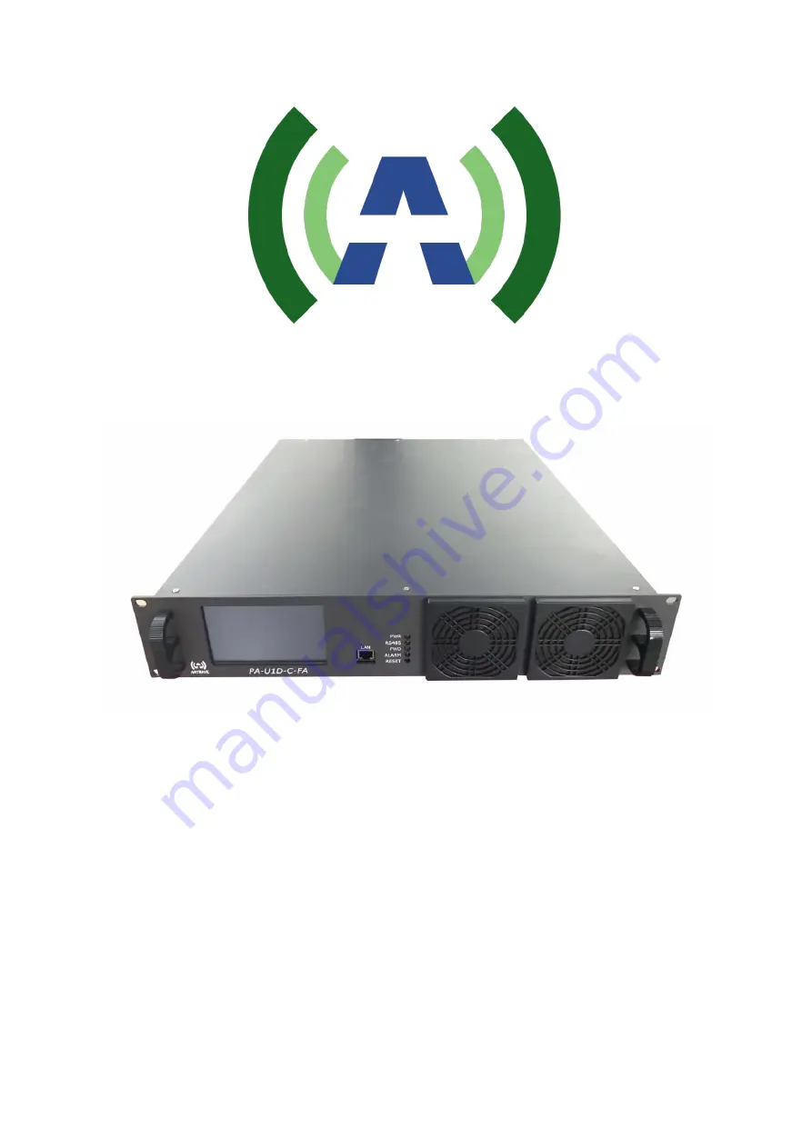 Anywave PA-U1D-C-FA User Manual Download Page 1