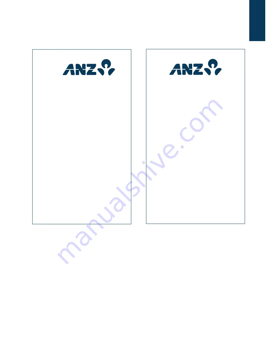 ANZ pos turbo plus Operating Manual Download Page 126