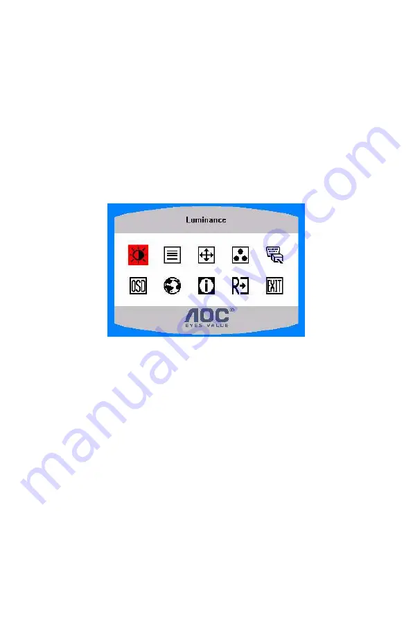 AOC 173P User Manual Download Page 11