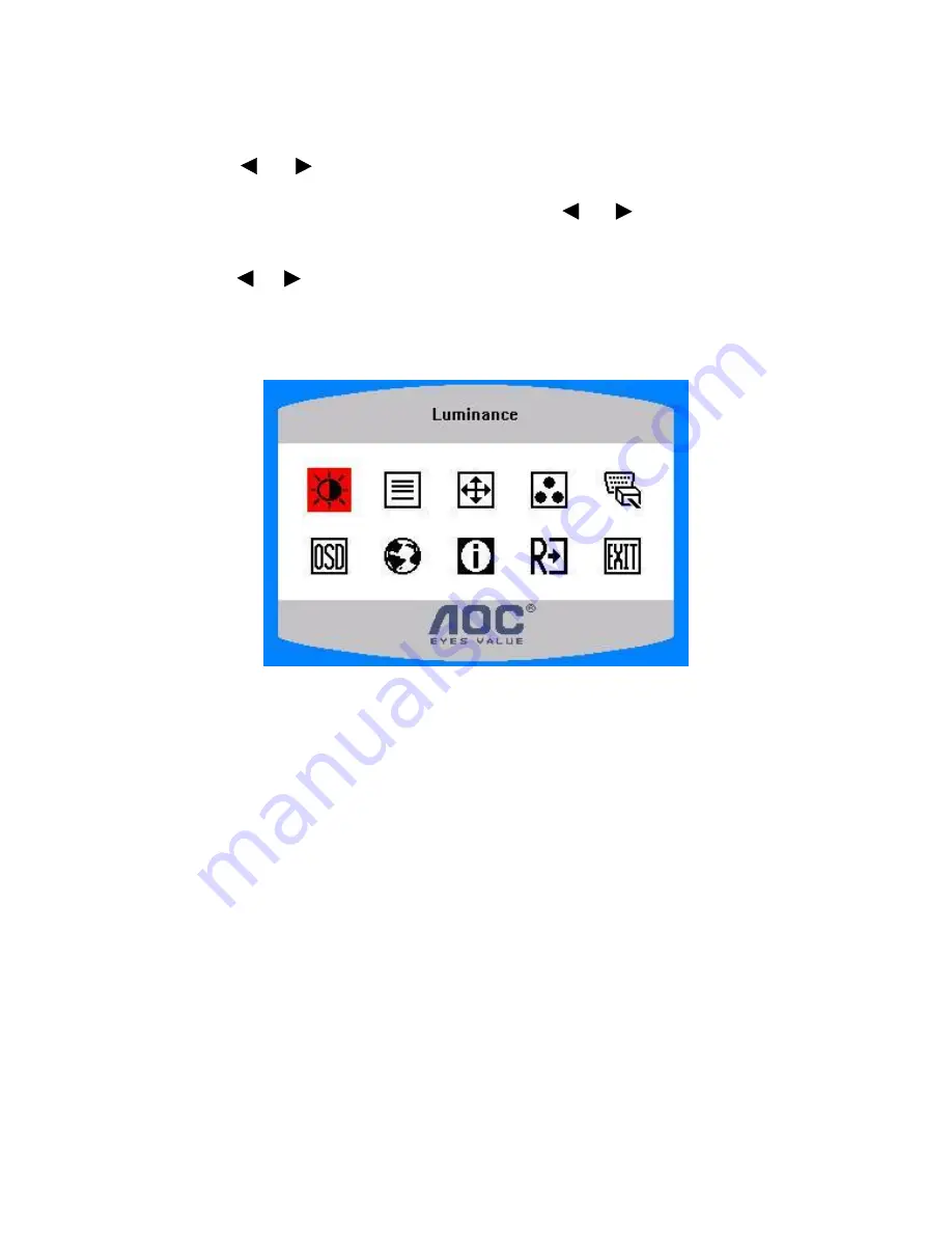 AOC 193FWK User Manual Download Page 12