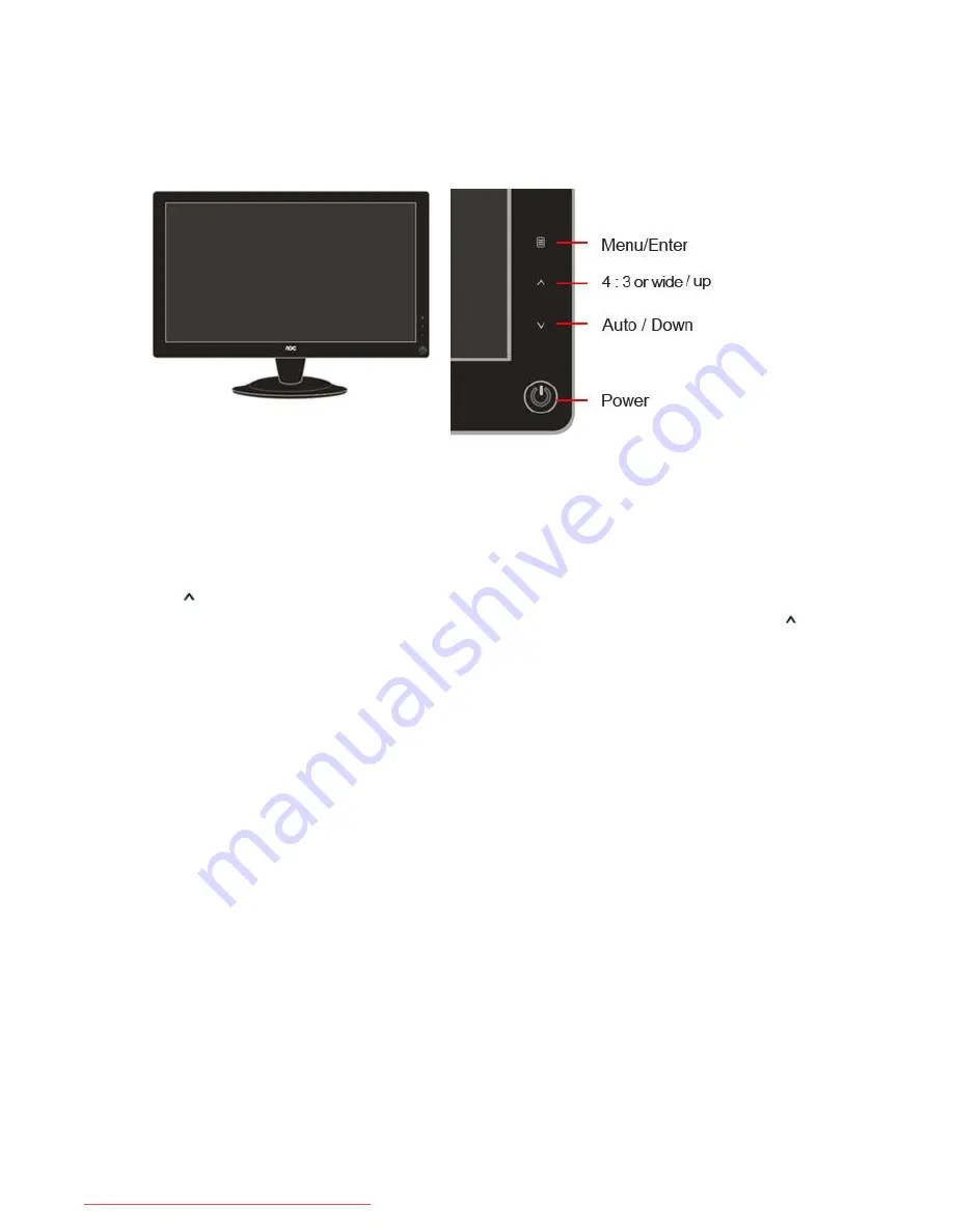 AOC 2036Sa User Manual Download Page 19