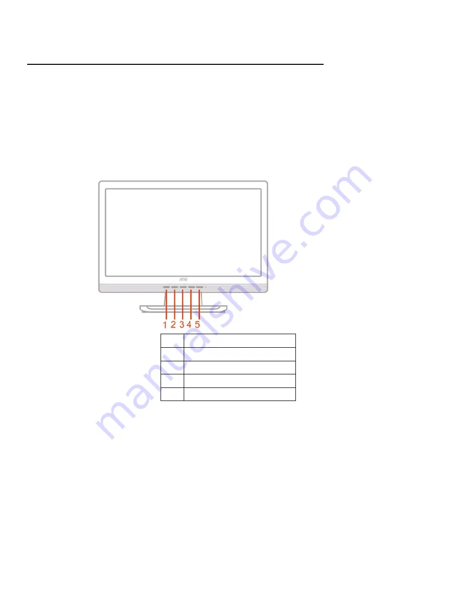 AOC 2116Sw Service Manual Download Page 6